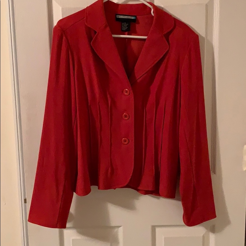 Lightweight Requirements jacket burnt orange